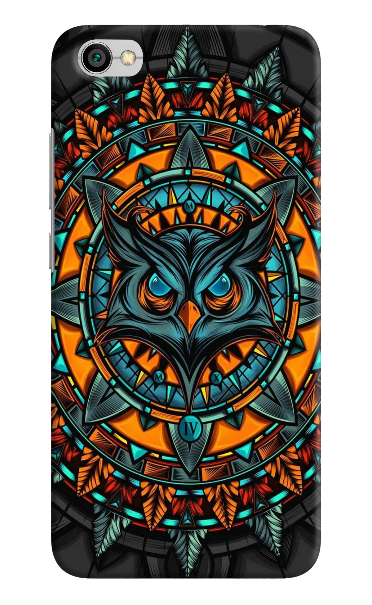 Angry Owl Art Redmi Y1 Lite Hard Case Back Cover by Casekaro