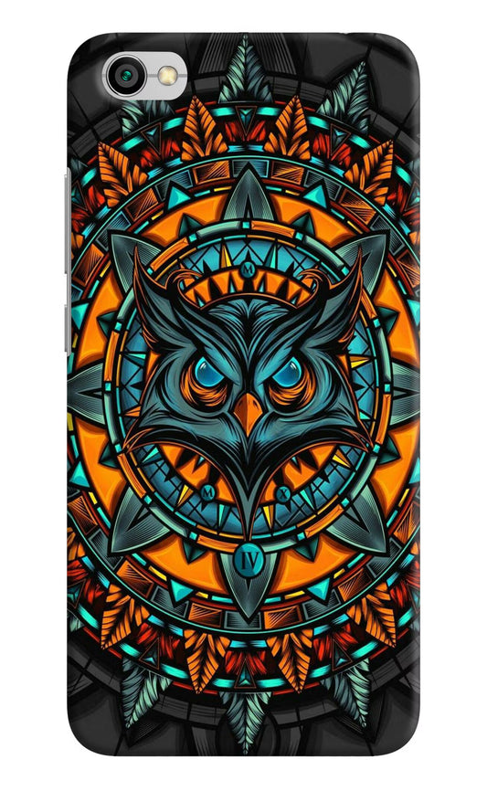 Angry Owl Art Redmi Y1 Lite Hard Case Back Cover by Casekaro