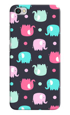 Elephants Redmi Y1 Lite Hard Case Back Cover by Casekaro