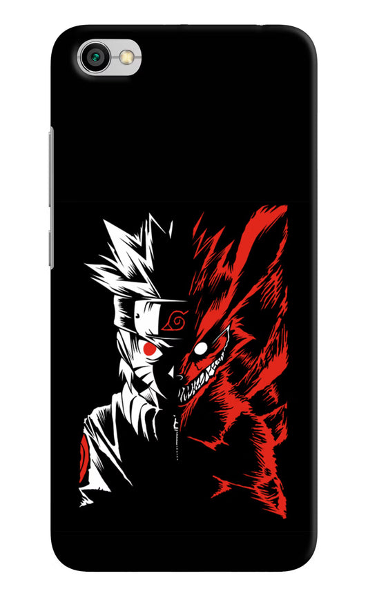 Naruto Two Face Redmi Y1 Lite Hard Case Back Cover by Casekaro