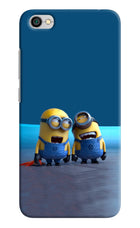 Minion Laughing Redmi Y1 Lite Hard Case Back Cover by Casekaro