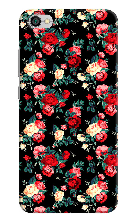 Rose Pattern Redmi Y1 Lite Hard Case Back Cover by Casekaro