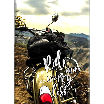 Ride More Worry Less Redmi Y1 Lite Hard Case Back Cover by Casekaro