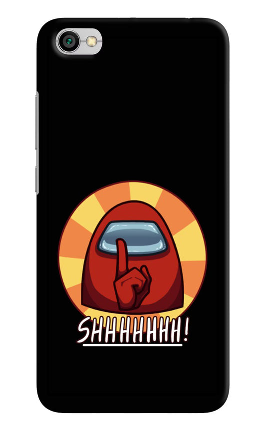 Among Us Shhh! Redmi Y1 Lite Hard Case Back Cover by Casekaro