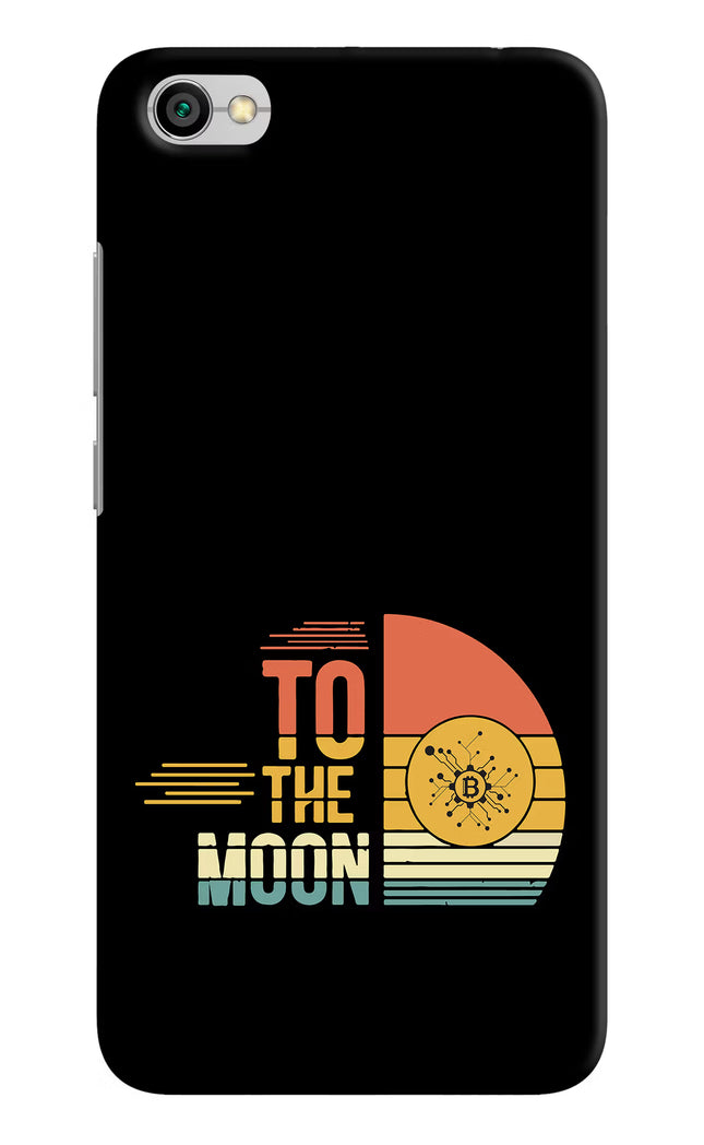 To the Moon Redmi Y1 Lite Hard Case Back Cover by Casekaro