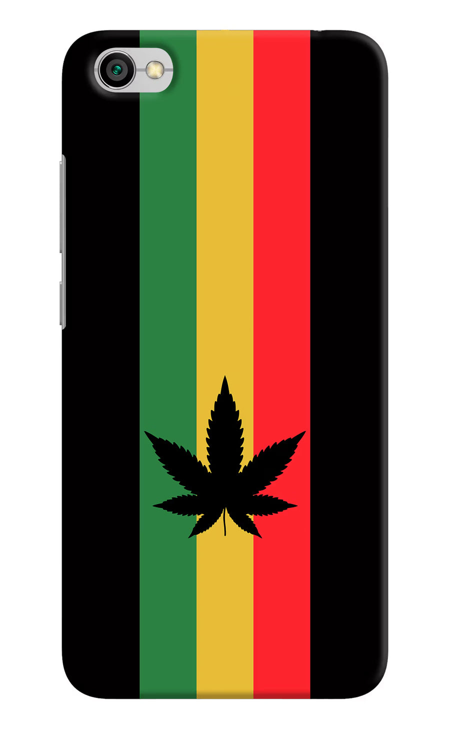 Weed Flag Redmi Y1 Lite Back Cover, Hard case
