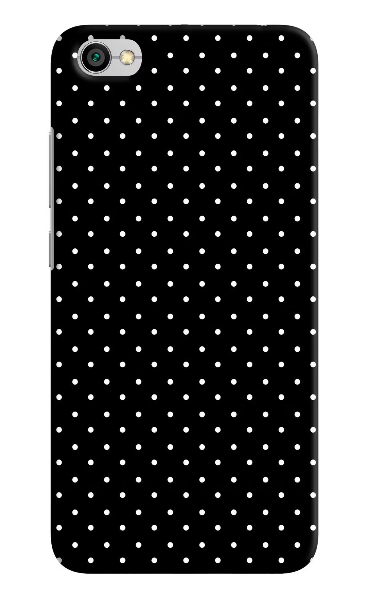 White Dots Redmi Y1 Lite Hard Case Back Cover by Casekaro