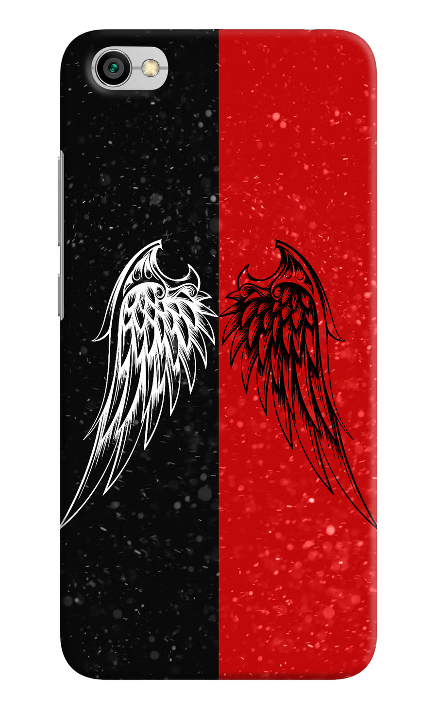 Wings Redmi Y1 Lite Back Cover, Hard case
