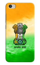 Satyamev Jayate Flag Redmi Y1 Lite Hard Case Back Cover by Casekaro