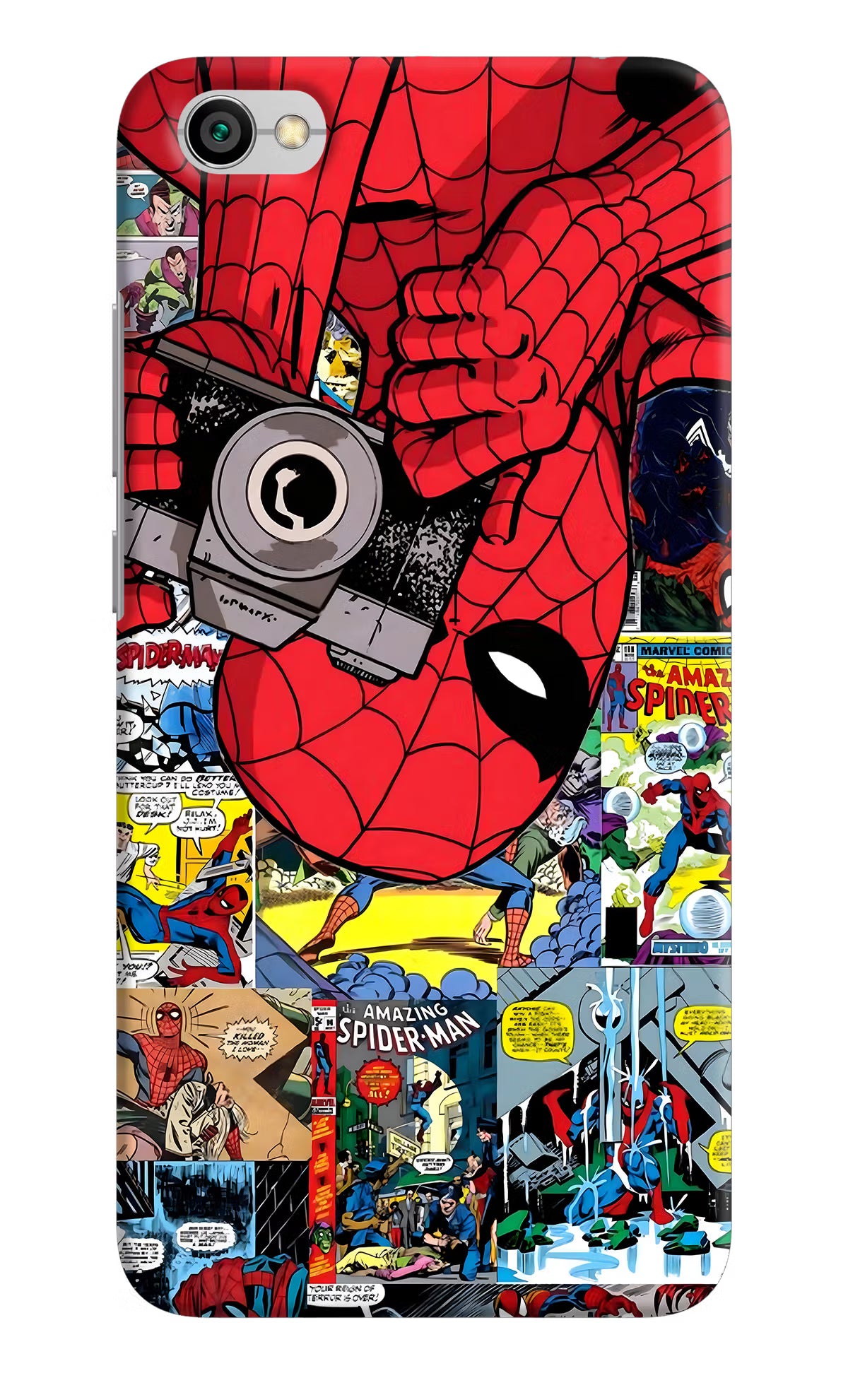 Spider Man Redmi Y1 Lite Hard Case Back Cover by Casekaro
