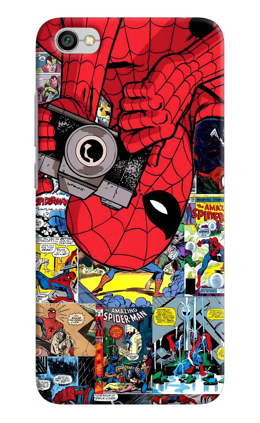 Spider Man Redmi Y1 Lite Back Cover, Hard case
