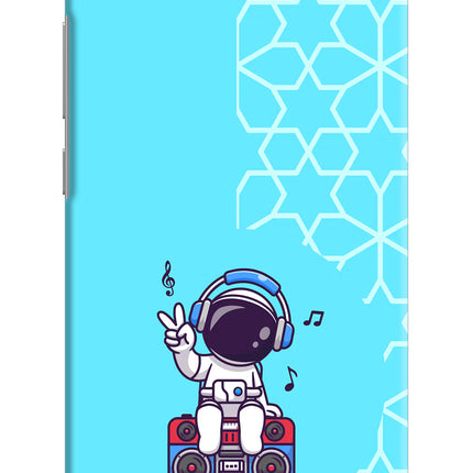 Cute Astronaut Chilling Redmi Y1 Lite Hard Case Back Cover by Casekaro