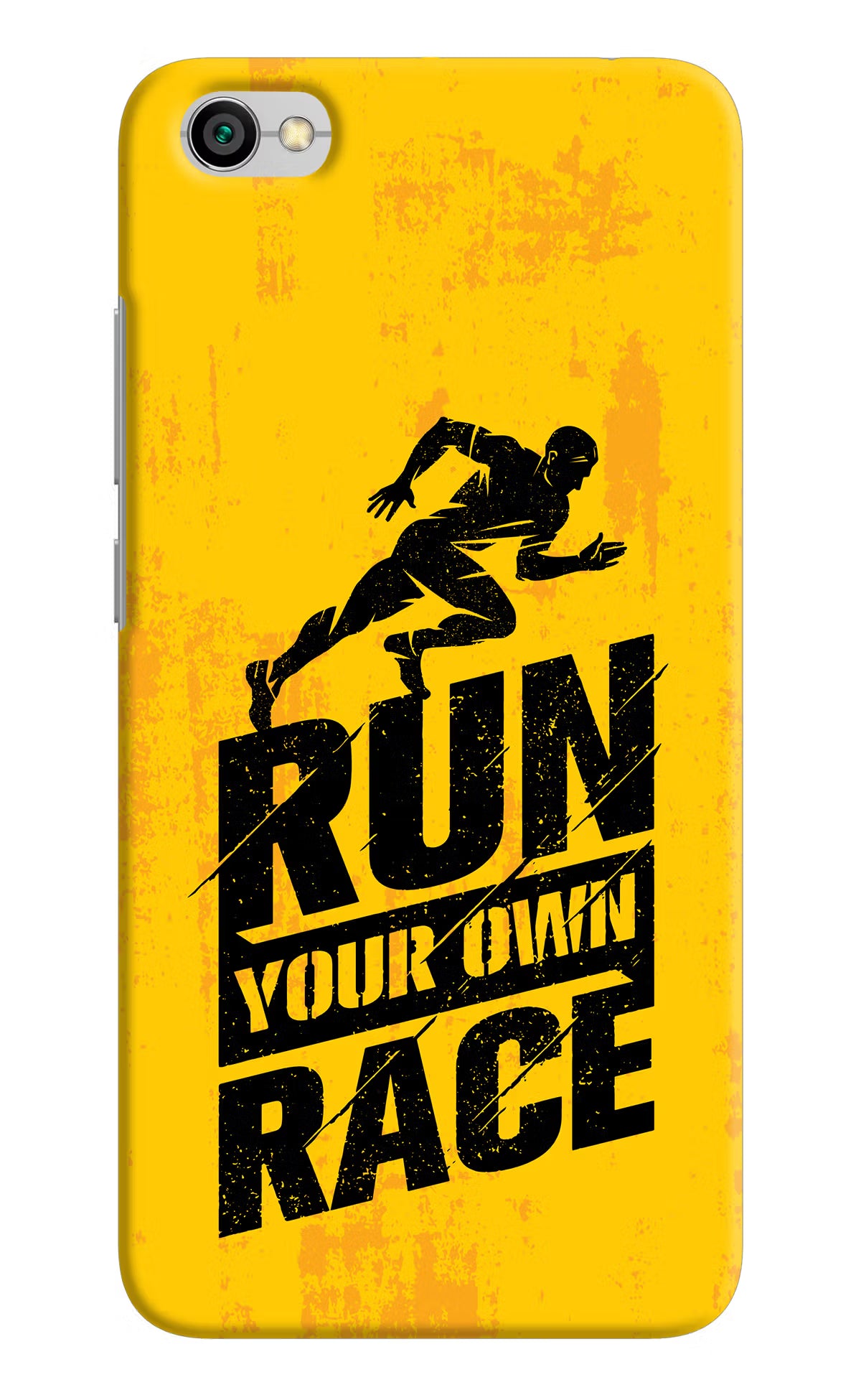 Run Your Own Race Redmi Y1 Lite Hard Case Back Cover by Casekaro
