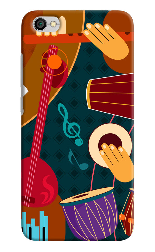 Music Instrument Redmi Y1 Lite Hard Case Back Cover by Casekaro