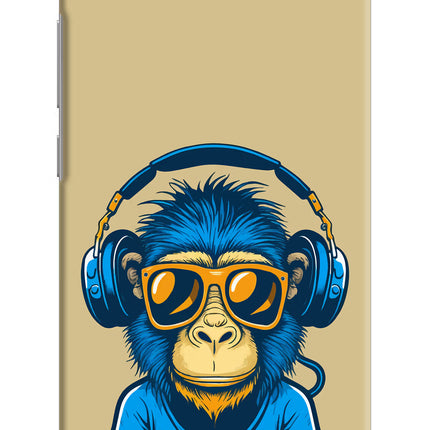 Monkey Headphone Redmi Y1 Lite Hard Case Back Cover by Casekaro