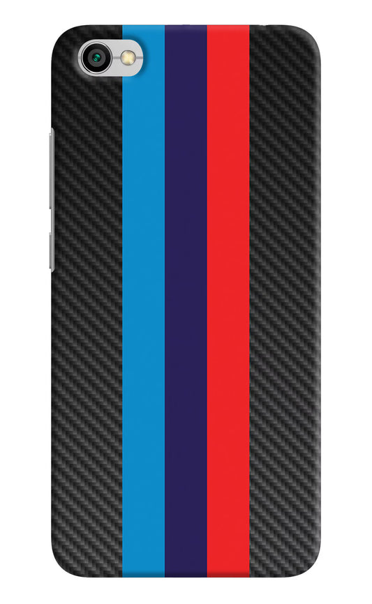 BMW Stripes Pattern Redmi Y1 Lite Hard Case Back Cover by Casekaro