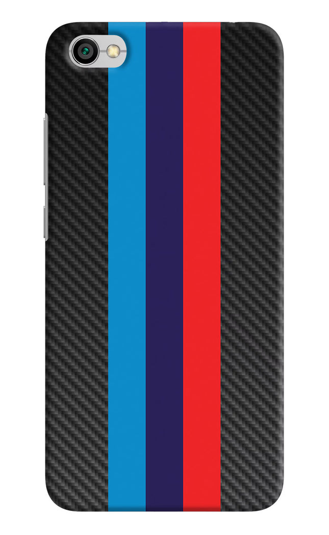BMW Stripes Pattern Redmi Y1 Lite Hard Case Back Cover by Casekaro