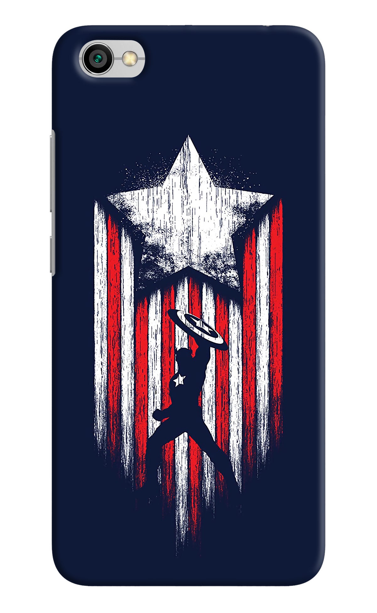 Captain America Marvel Art Redmi Y1 Lite Back Cover