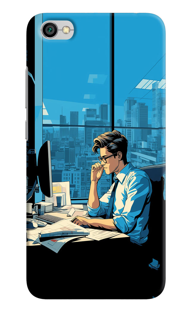 Focused Hustler (AI Generated) Redmi Y1 Lite Hard Case Back Cover by Casekaro