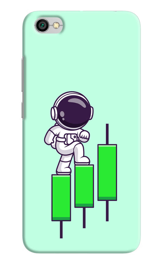 Astronaut Trader Redmi Y1 Lite Hard Case Back Cover by Casekaro