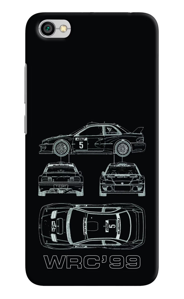 WRC'99 Redmi Y1 Lite Hard Case Back Cover by Casekaro