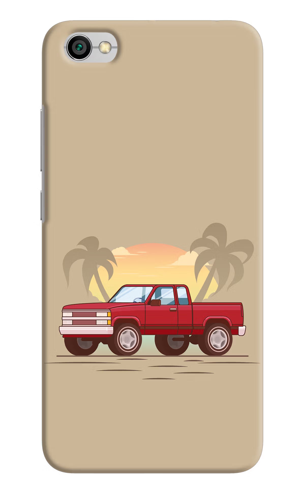 Desert Classic Drive Redmi Y1 Lite Hard Case Back Cover by Casekaro