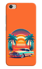 Palm Drive 80s Redmi Y1 Lite Hard Case Back Cover by Casekaro