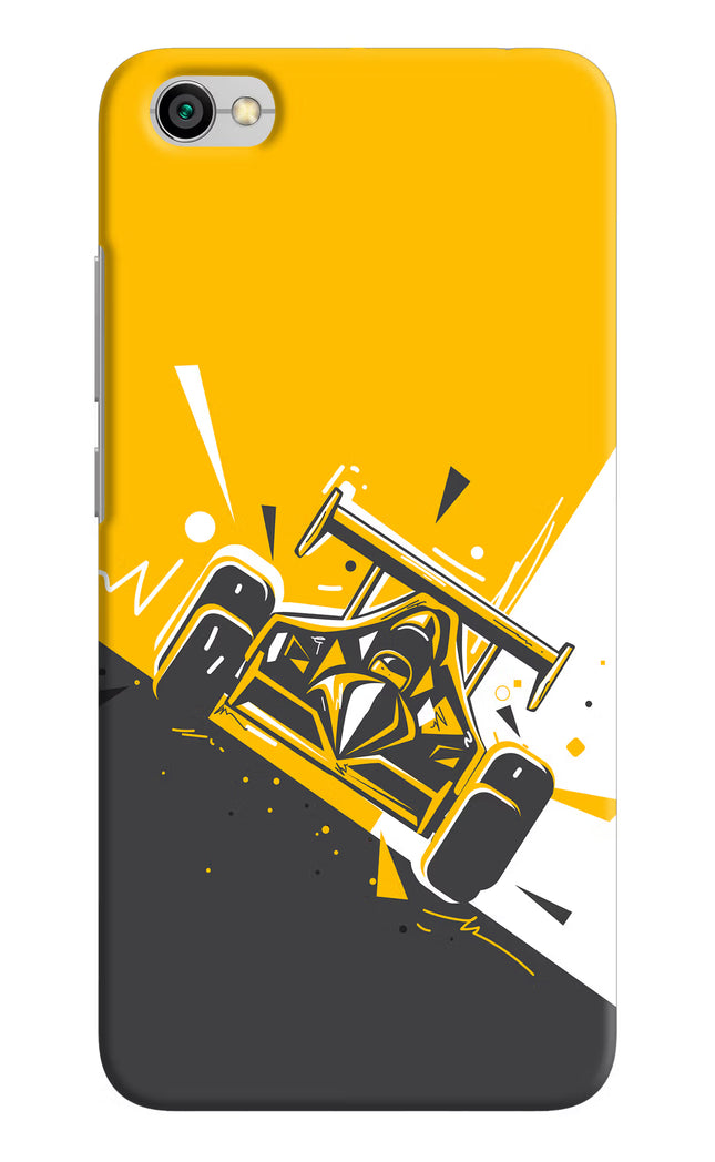 Track King Redmi Y1 Lite Hard Case Back Cover by Casekaro