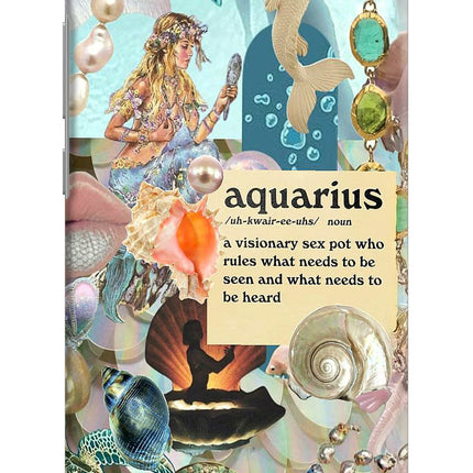Aquarius Zodiac Redmi Y1 Lite Hard Case Back Cover by Casekaro
