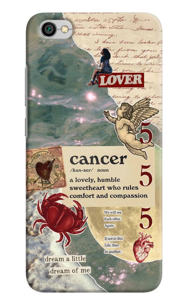 Cancer Zodiac Redmi Y1 Lite Hard Case Back Cover by Casekaro