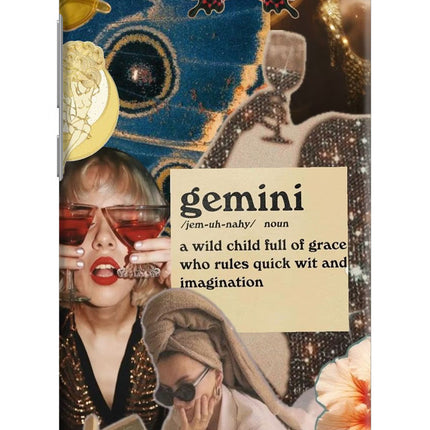 Gemini Zodiac Redmi Y1 Lite Hard Case Back Cover by Casekaro