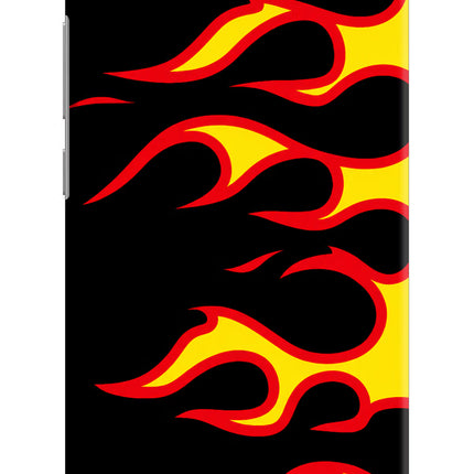 Side Sweep Flames Redmi Y1 Lite Hard Case Back Cover by Casekaro