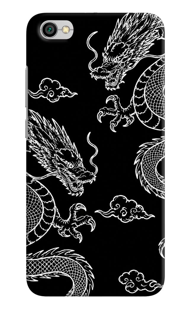 Twin Dragons Redmi Y1 Lite Hard Case Back Cover by Casekaro