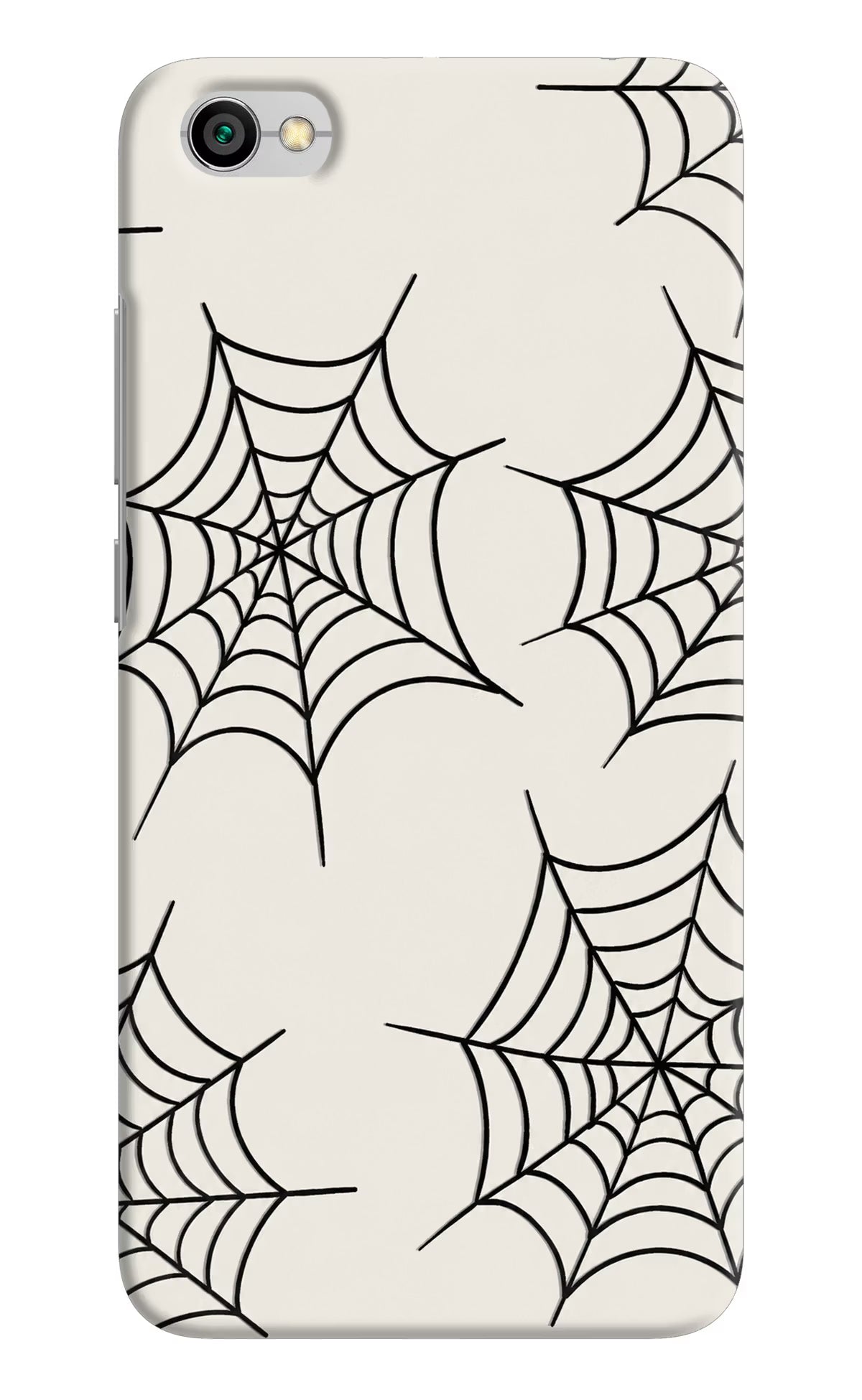 Spider Web Redmi Y1 Lite Hard Case Back Cover by Casekaro