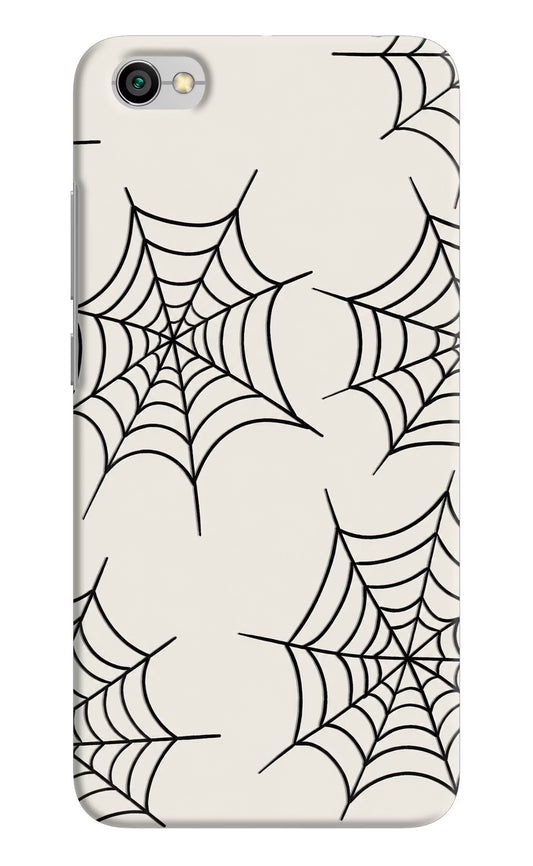Spider Web Redmi Y1 Lite Hard Case Back Cover by Casekaro