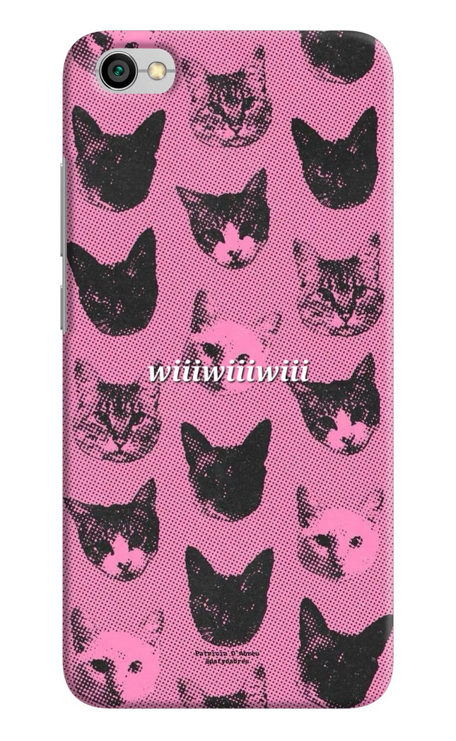 Pink Cats Redmi Y1 Lite Hard Case Back Cover by Casekaro