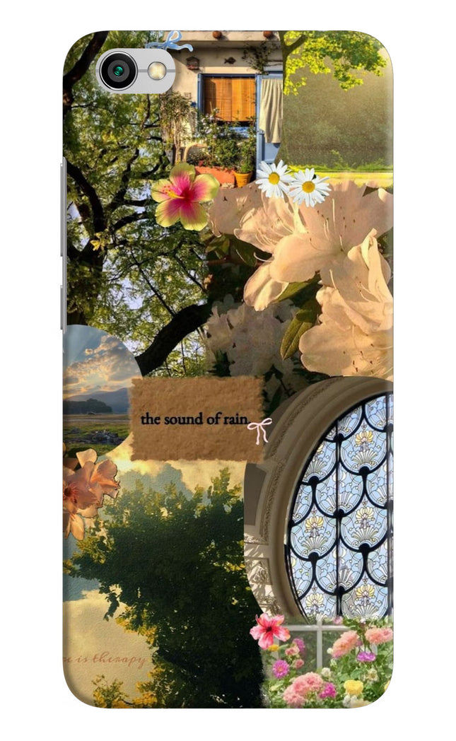 Rain Redmi Y1 Lite Hard Case Back Cover by Casekaro