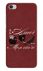 Velvet Cherry Redmi Y1 Lite Hard Case Back Cover by Casekaro