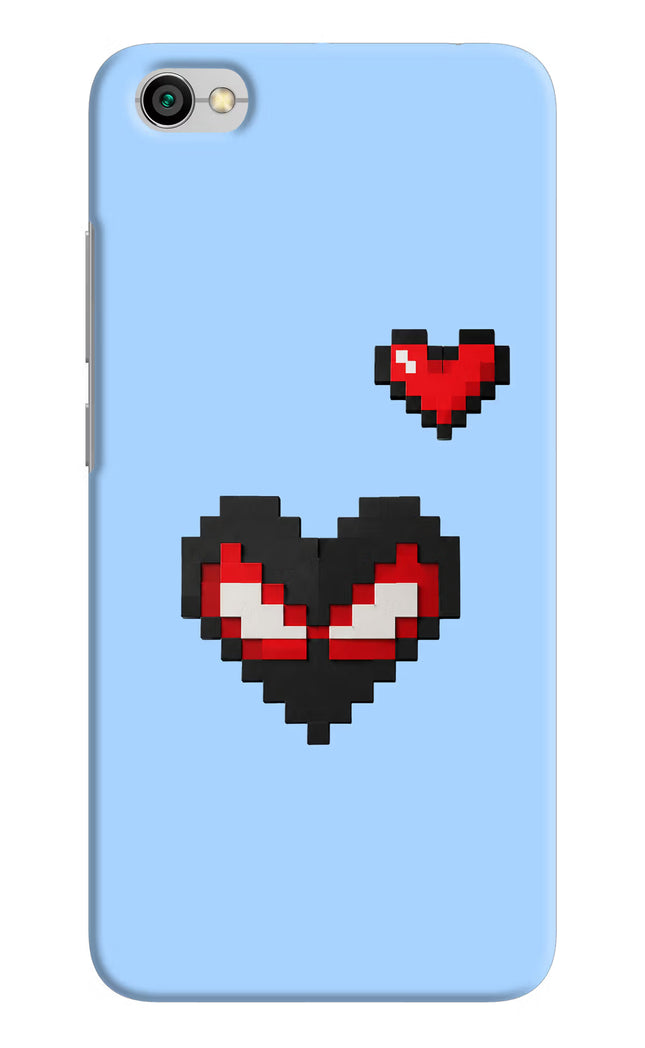 Peter Heart Redmi Y1 Lite Hard Case Back Cover by Casekaro