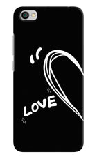 Love Line Redmi Y1 Lite Hard Case Back Cover by Casekaro