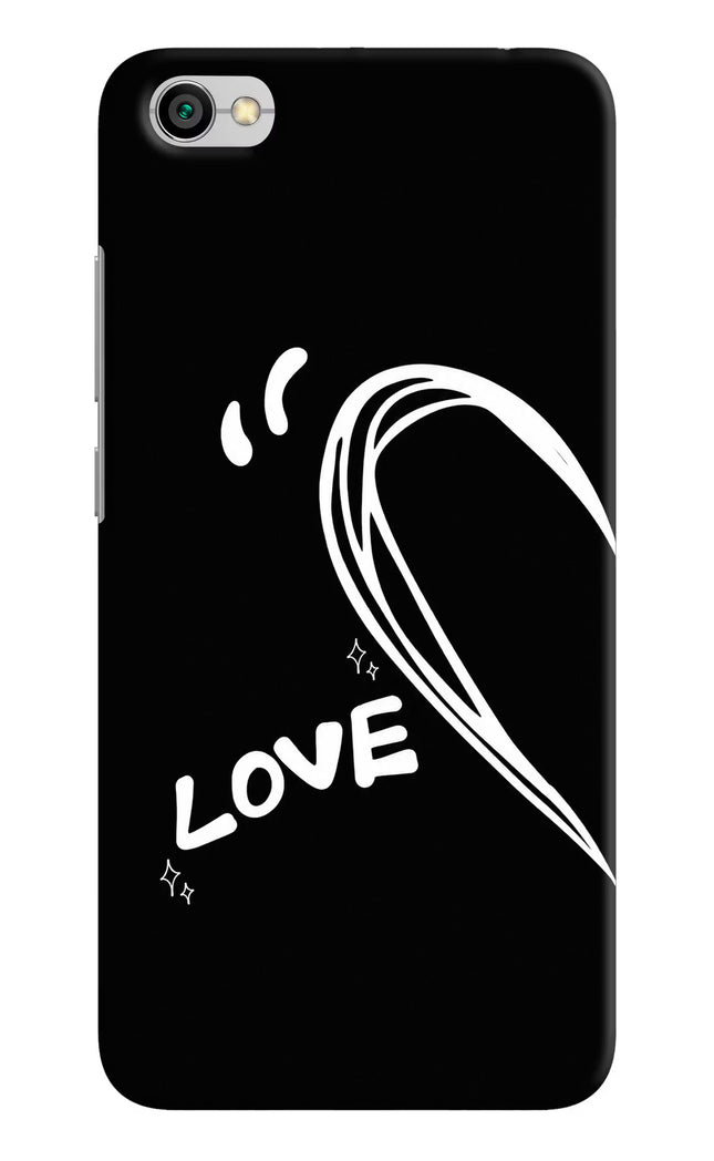 Love Line Redmi Y1 Lite Hard Case Back Cover by Casekaro