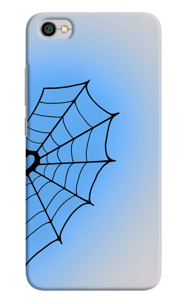 Blue Web Redmi Y1 Lite Hard Case Back Cover by Casekaro