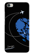 Love Orbit Redmi Y1 Lite Hard Case Back Cover by Casekaro