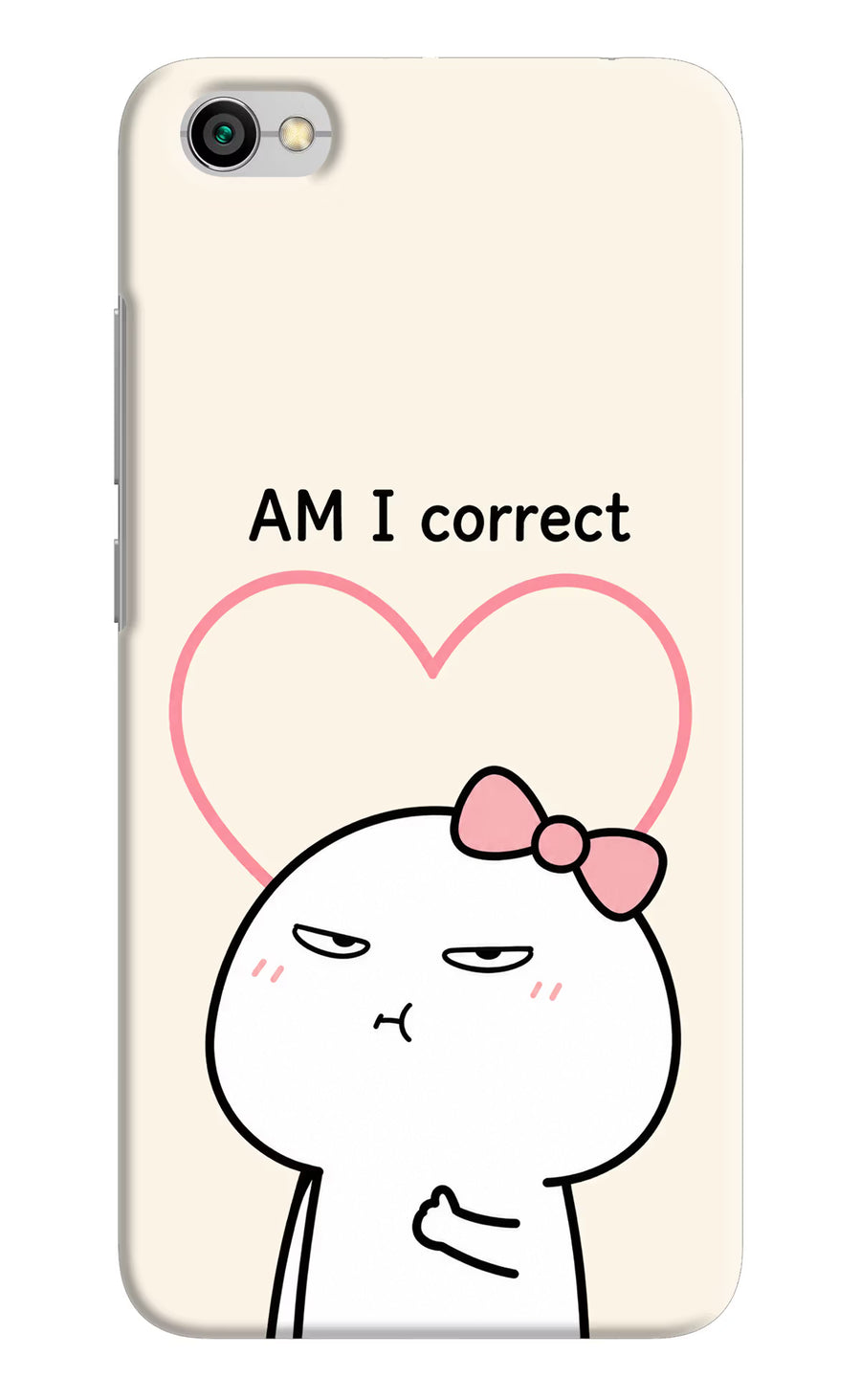 Always Right Redmi Y1 Lite Back Cover, Hard case