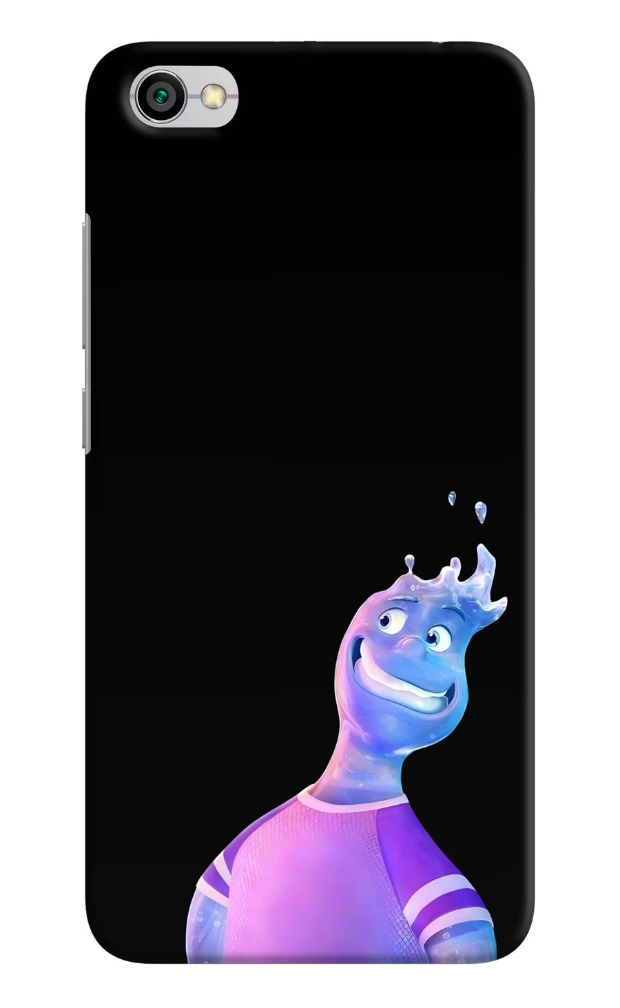 Wade Wave Redmi Y1 Lite Back Cover, Hard case