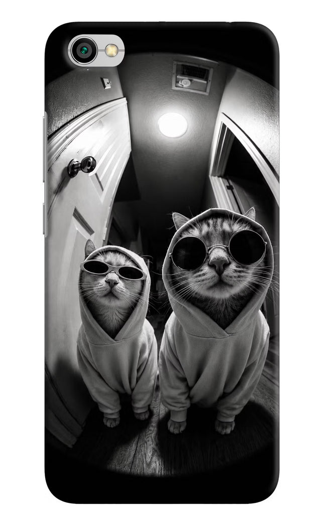 Hood Cats Redmi Y1 Lite Hard Case Back Cover by Casekaro