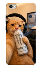Gamer Cat Energy Redmi Y1 Lite Hard Case Back Cover by Casekaro