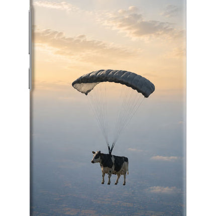 Skydiving Cow Redmi Y1 Lite Hard Case Back Cover by Casekaro