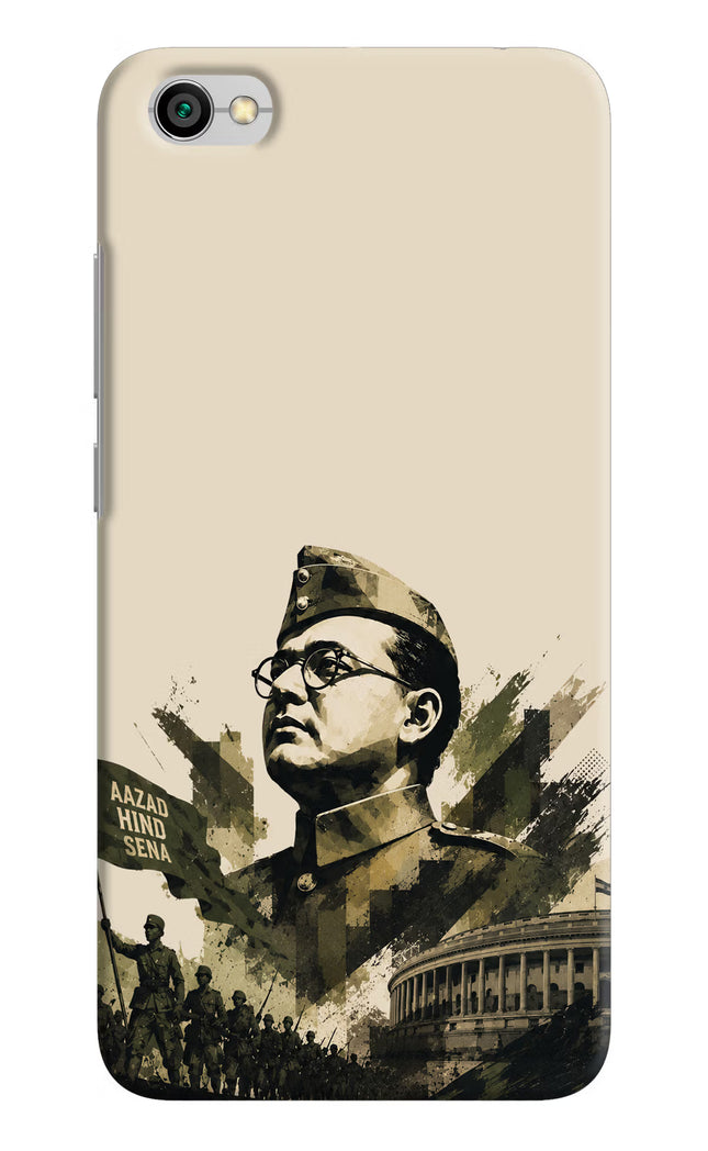 Netaji Rising Redmi Y1 Lite Hard Case Back Cover by Casekaro