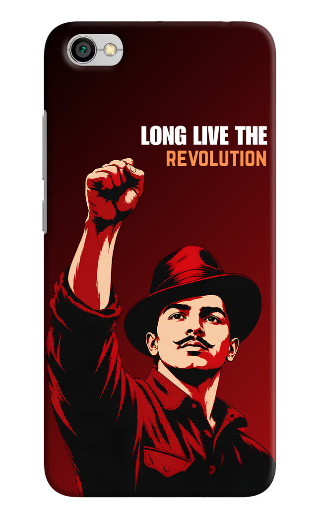 Bhagat Singh Revolution Redmi Y1 Lite Hard Case Back Cover by Casekaro
